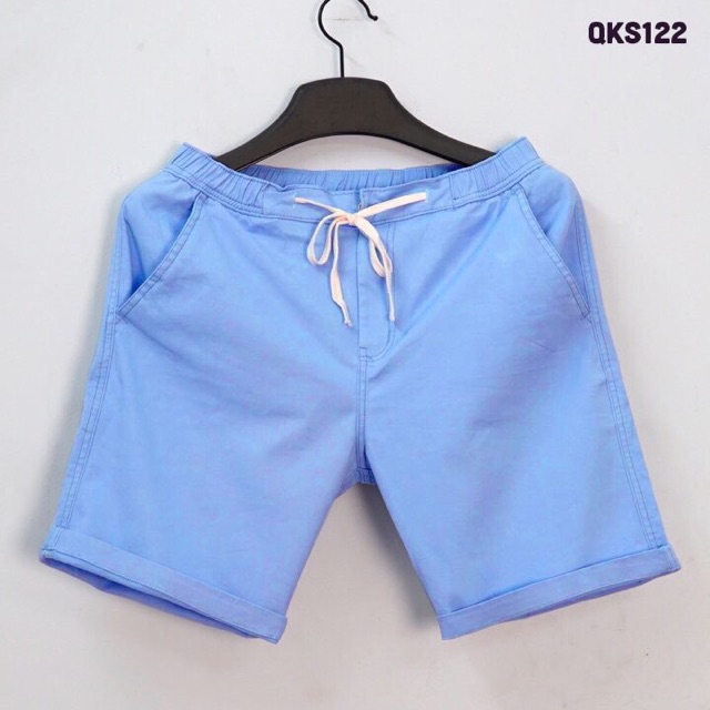 Quần Short Nam Kaki Thun Co Giãn , Form Chuẩn, Dáng Thể Thao - QS1001