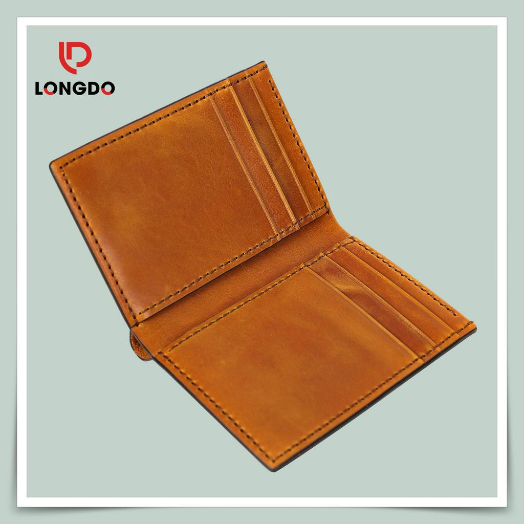 Ví da bò nam cao cấp - Cam kết 100% da bò thật - Sản phẩm chính hãng - BD01