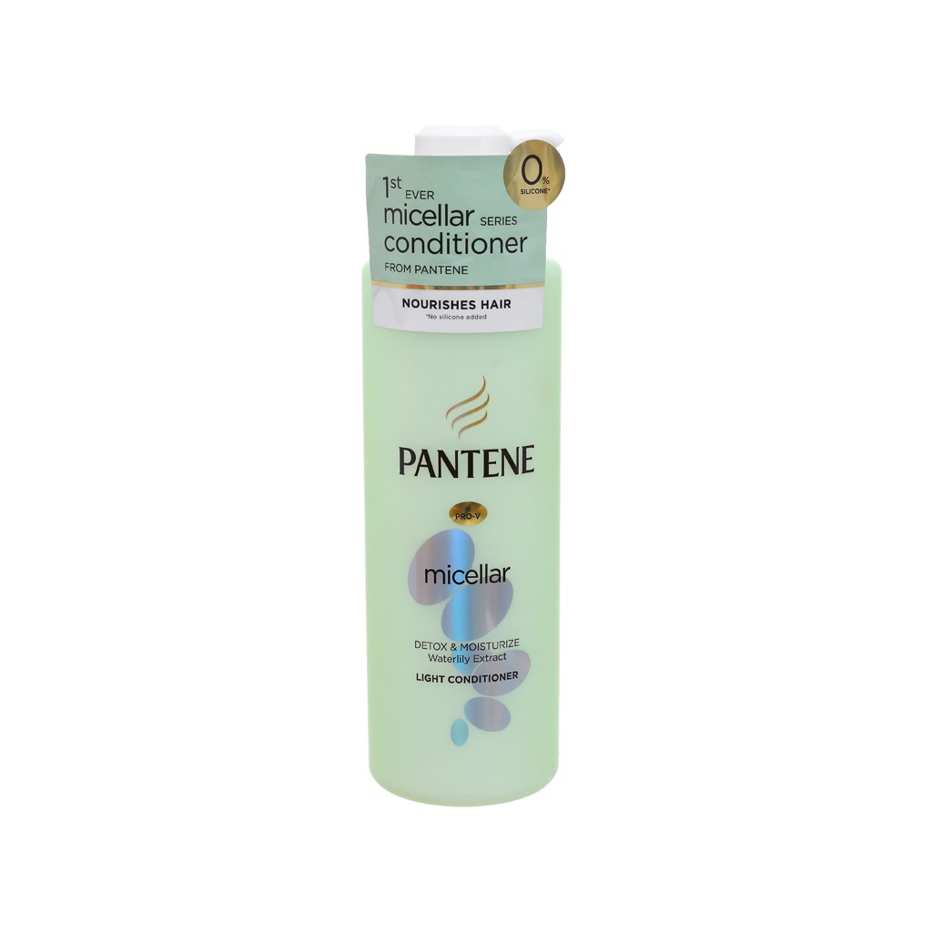 Dầu xả Pantene Micellar làm sạch và dưỡng ẩm chiết xuất hoa súng 530ml