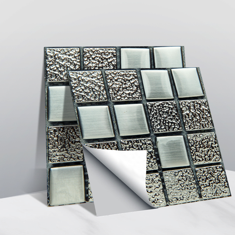 10 Miếng Dán Tường Trang Trí Nội Thất 10x10cm