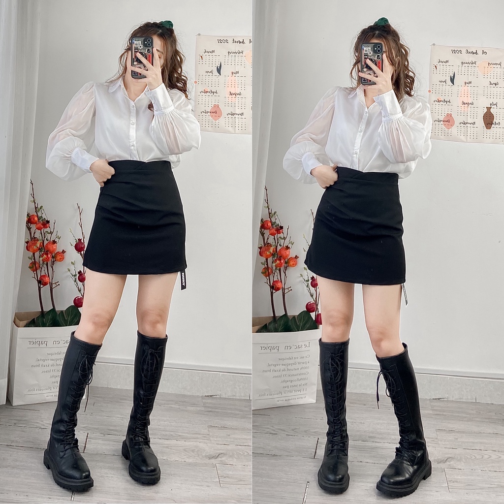 Chân váy nhún li 802