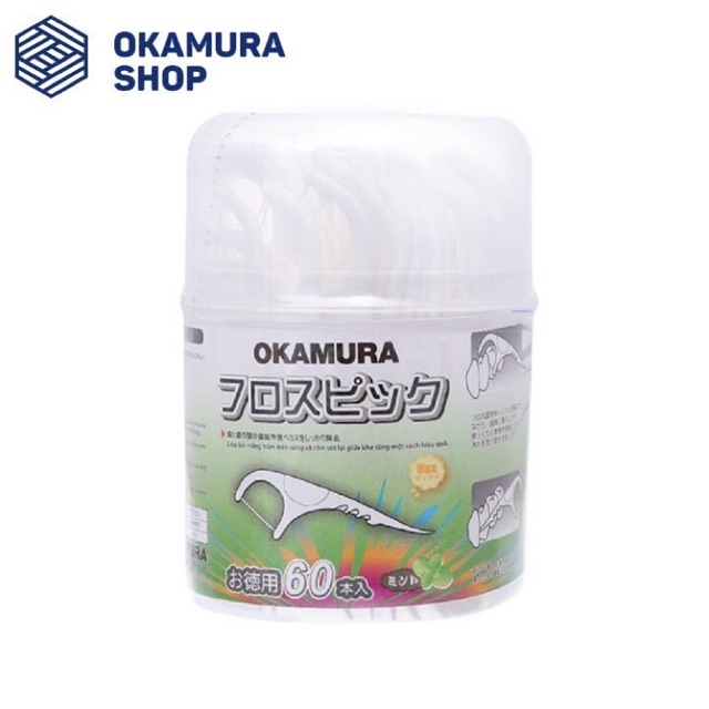 Combo 11 hộp tăm chỉ kẽ AH-Ok ( 60 cây/ 110 cây)