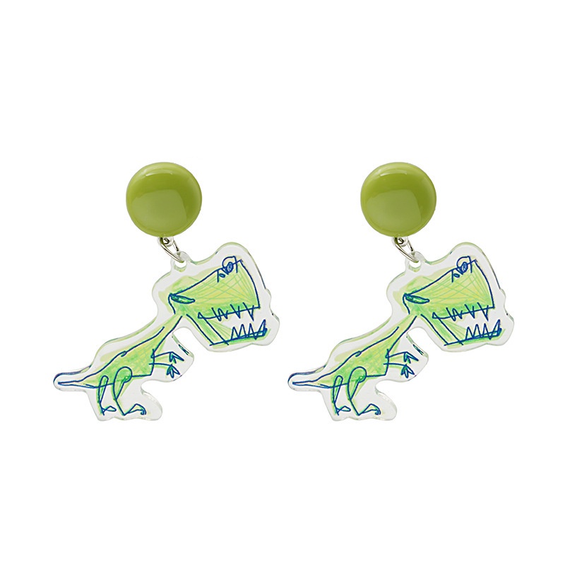 Kim bạc Nhật Bản và Hàn Quốc kawaii bông tai cô gái trẻ con dễ thương trong một loạt các trang sức tai nhỏ cá tính hoạt hình