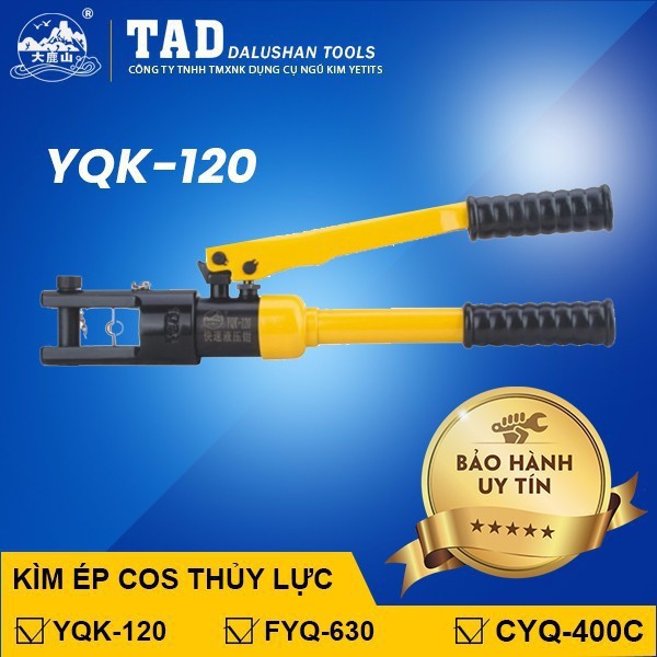 Kìm bấm cốt thủy lực YQK120