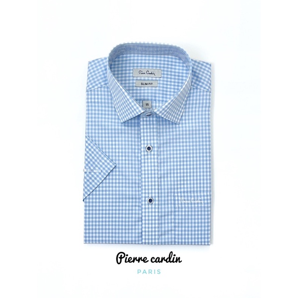 Áo sơ mi Pierre Cardin nam chính hãng cao cấp, chất liệu cotton 100%, Morano, 22M10
