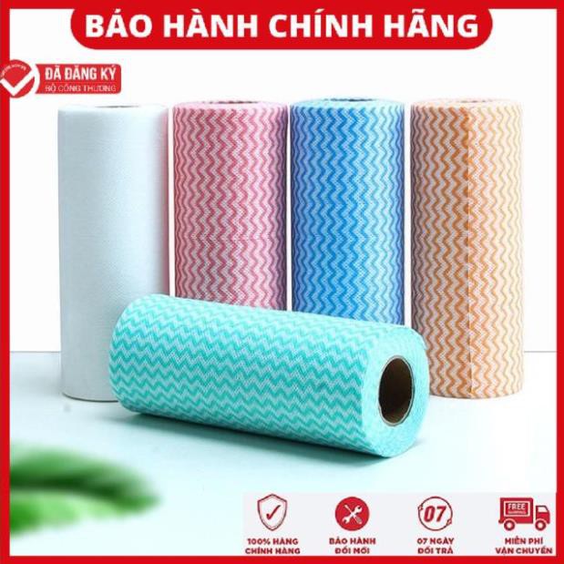 Cuộn Giấy Lau Đa Năng Bằng Khăn lau bếp Vải Không Dệt, Cuộn Giấy Vải Lau Đa Năng Tiện