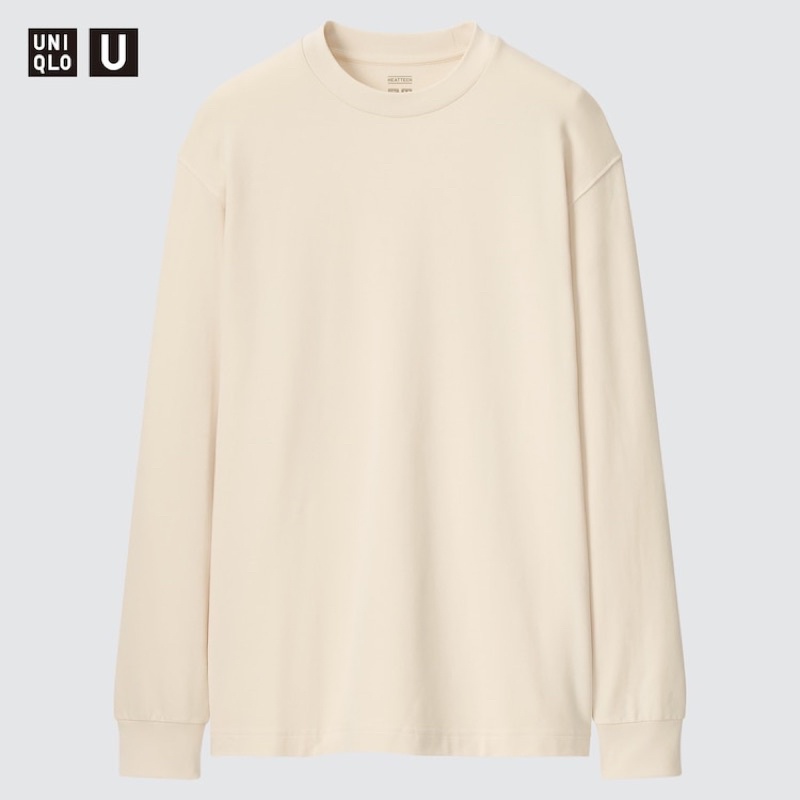 Áo giữ nhiệt heattech nam cổ tròn dòng U của  UNIQLO