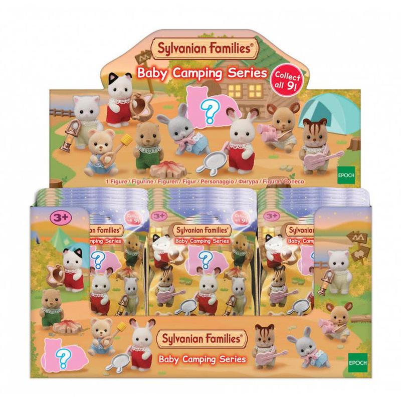 Đồ chơi mô hình Sylvanian Families em bé cắm trại - Baby Camping Series