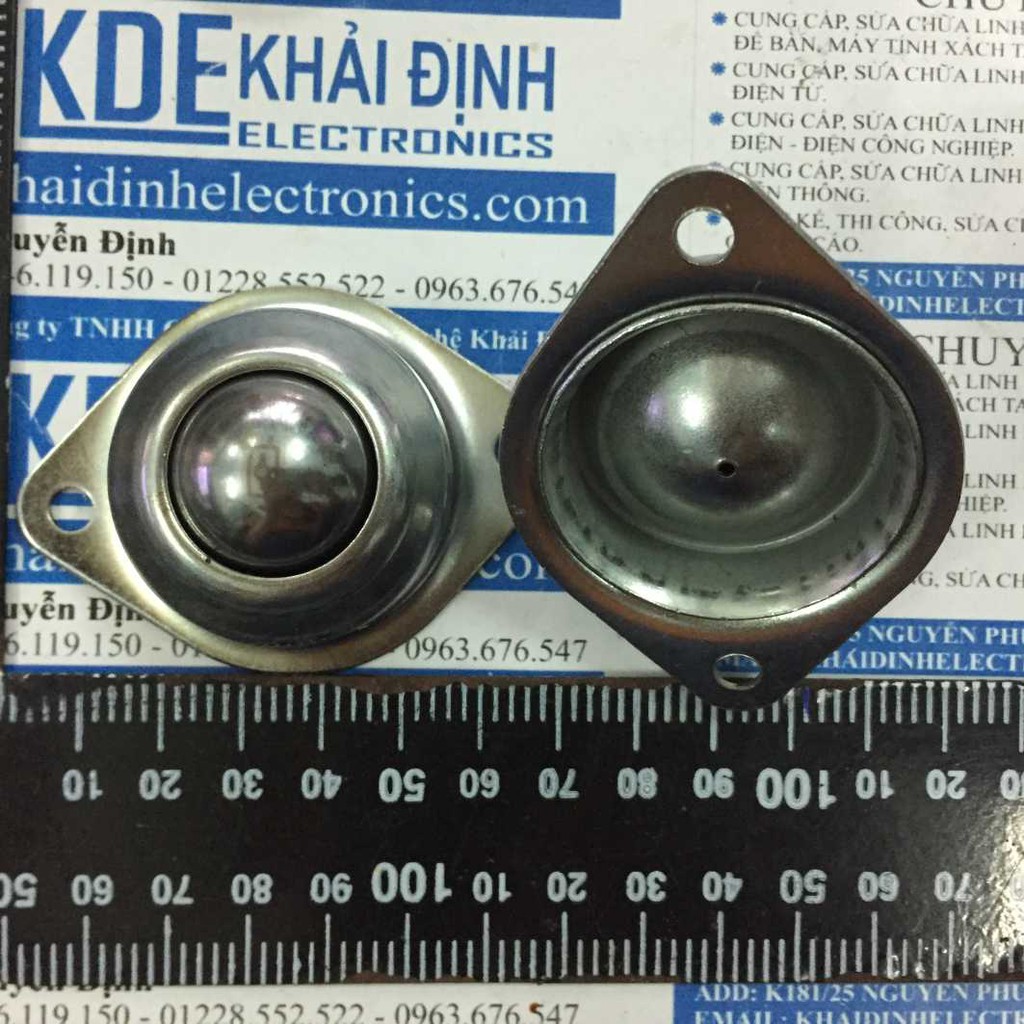 bánh xe robot bi sắt CY-25A 30kg lỗ 56mm kde3254