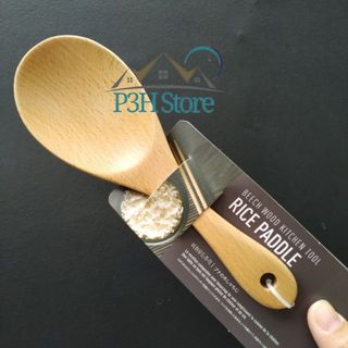 Muôi múc cơm bằng gỗ Lock&Lock