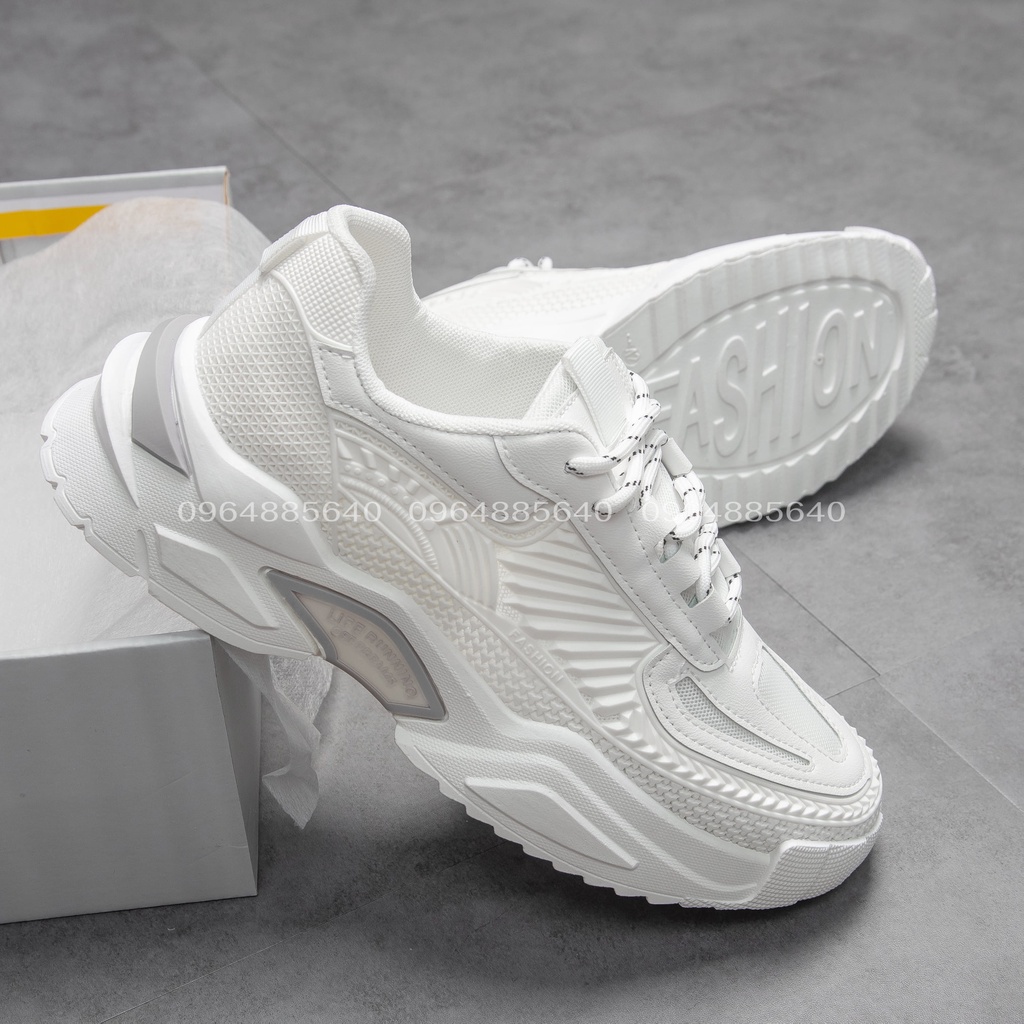 🔥 Siêu deal 🎁 Nhập mã Freeship_ Sneaker trắng công tử tăng K555 A boy tăng chiều cao 5 cm thanh lịch, sang trọng | BigBuy360 - bigbuy360.vn