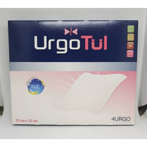 Băng dán trị loét Urgotul 10 x 10cm (hộp 10 miếng) (Hộp)
