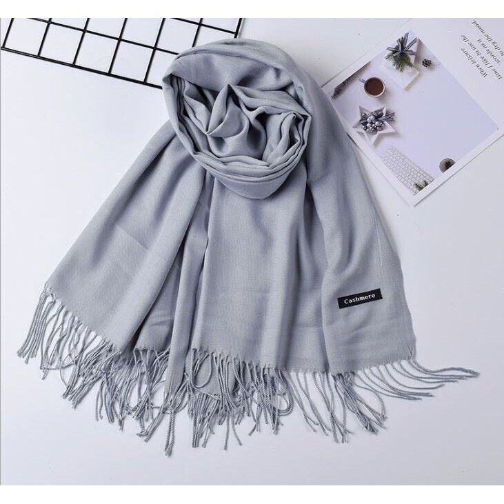 KHĂN QUÀNG CỔ CASHMERE MÀU TRƠN CỰC MỊN ĐẸP freeship  Khăn len cao cấp 12 màu loại đẹp ( ảnh thật và video ) | BigBuy360 - bigbuy360.vn