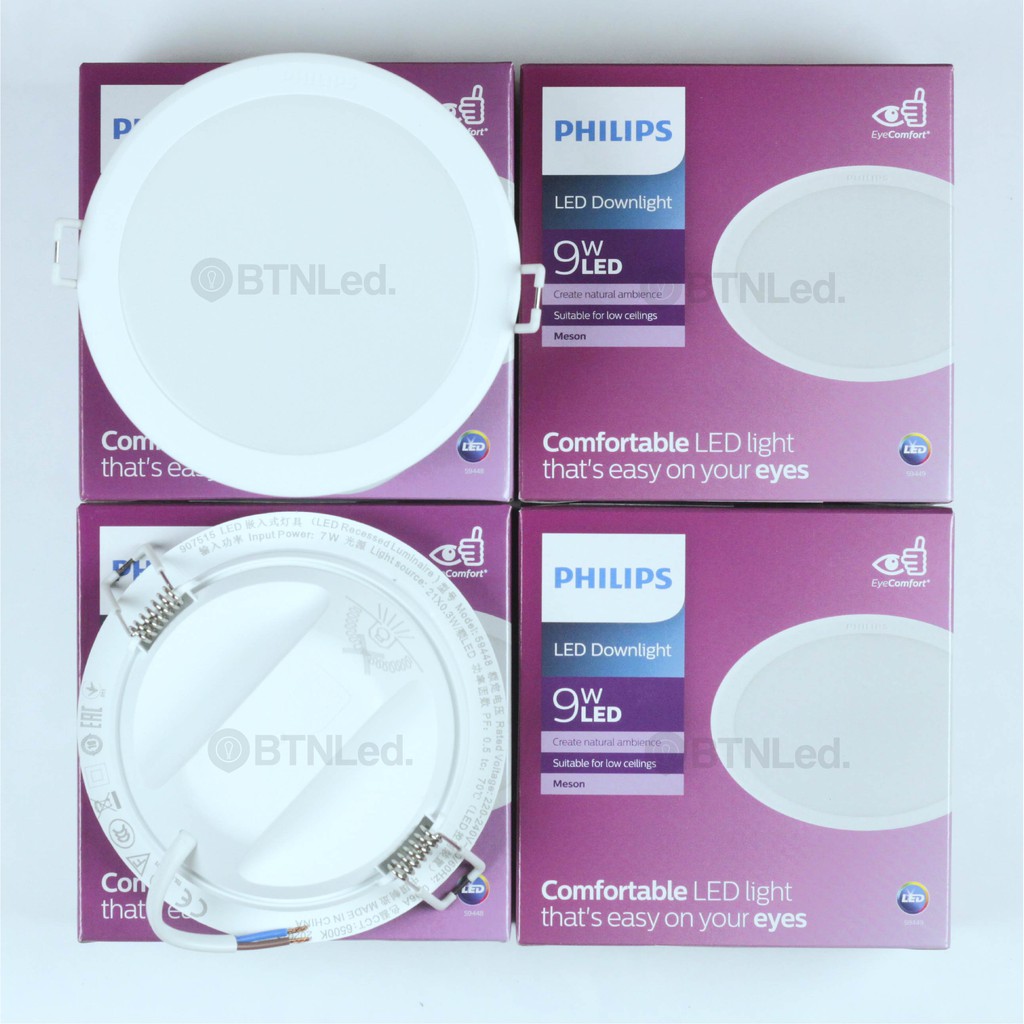 Bộ đèn LED PHILIPS Âm Trần MESON G3  -  - Giá cạnh tranh, ánh sáng đồng đều