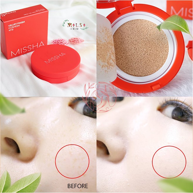 Phấn Nước Kiềm Dầu Lâu Trôi Missha Velvet Cushion SPF50 PA+++| Hàng chính hãng Hàn Quốc | BigBuy360 - bigbuy360.vn