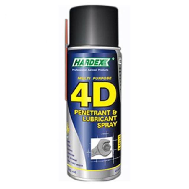 CHAI XỊT DẦU CHỐNG RỈ SÉT HARDEX 4D 120ml