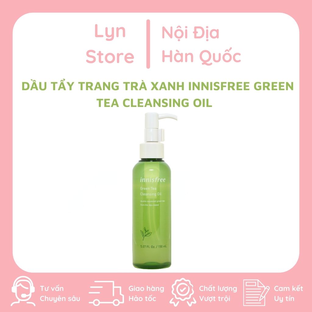 Dầu tẩy trang trà xanh innisfree Green Tea Cleansing Oil 150ml