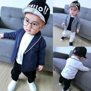 Áo vest bé trai sành điệu