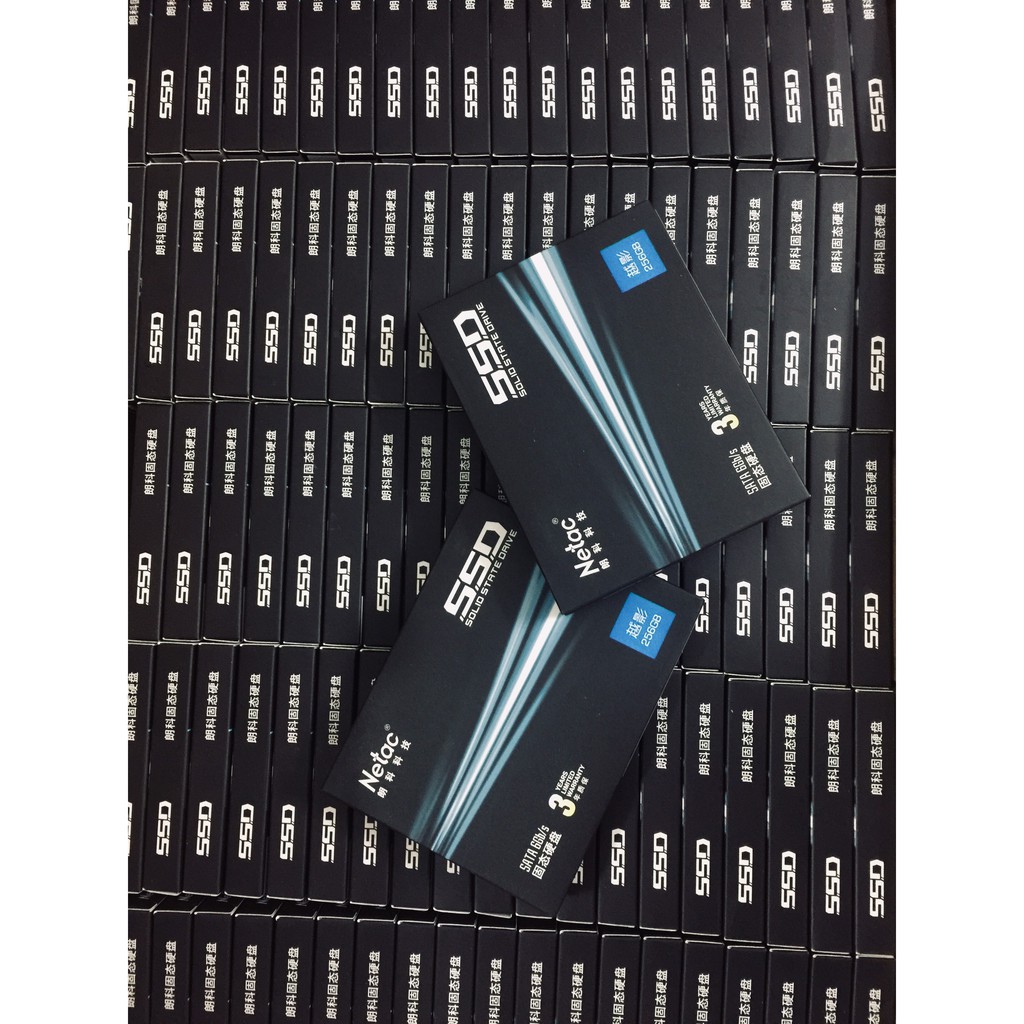 SSD NETAC 256G 2.5'' sata tốc độ sử lý siêu nhanh 6Gb/s bảo hành 36 tháng lỗi 1 đổi 1 | BigBuy360 - bigbuy360.vn