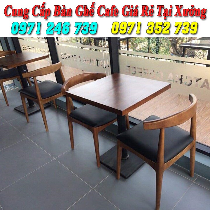 Ghế gỗ cafe cao cấp giá rẻ tại xưởng