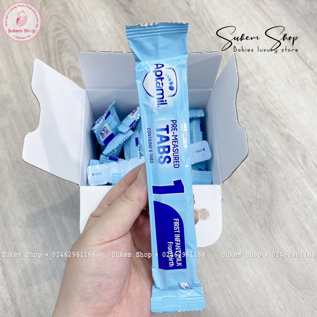 (TÁCH LẺ) Sữa Aptami thanh số 0-1 cho bé