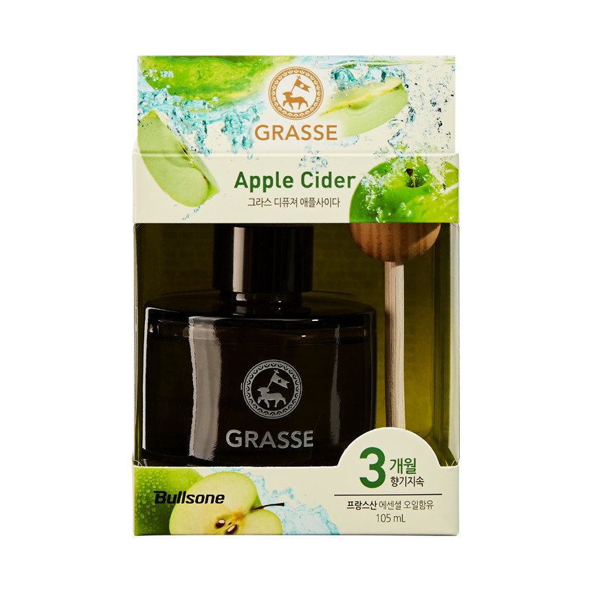 Nước hoa ô tô cao cáp - Grasse Apple Cider ( Hương táo xanh thơm mát)