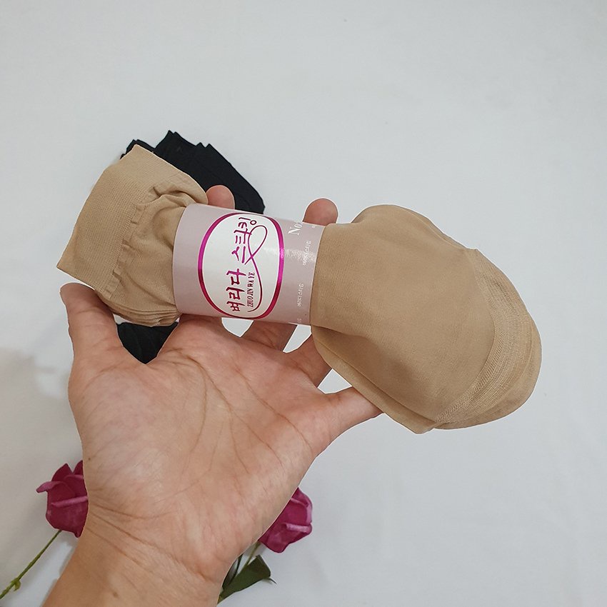 10 Đôi - Tất Giấy Nữ Ngắn - Siêu dai - Cổ ngắn.