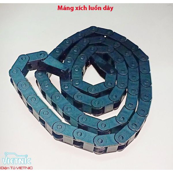 MÁNG XÍCH LUỒN DÂY MÁY CNC MINI - MÁY LASER 7X7