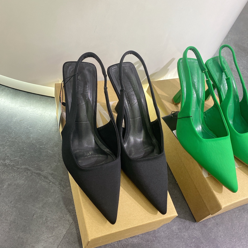 Cao gót zara basic full box