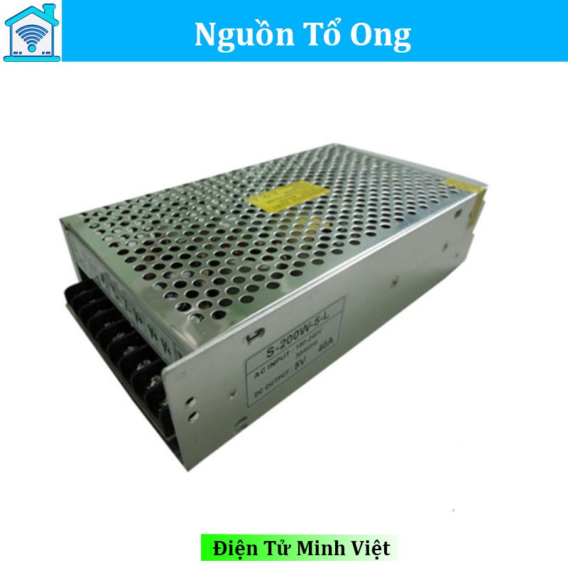 Nguồn Tổ Ong 5V 40A  740g