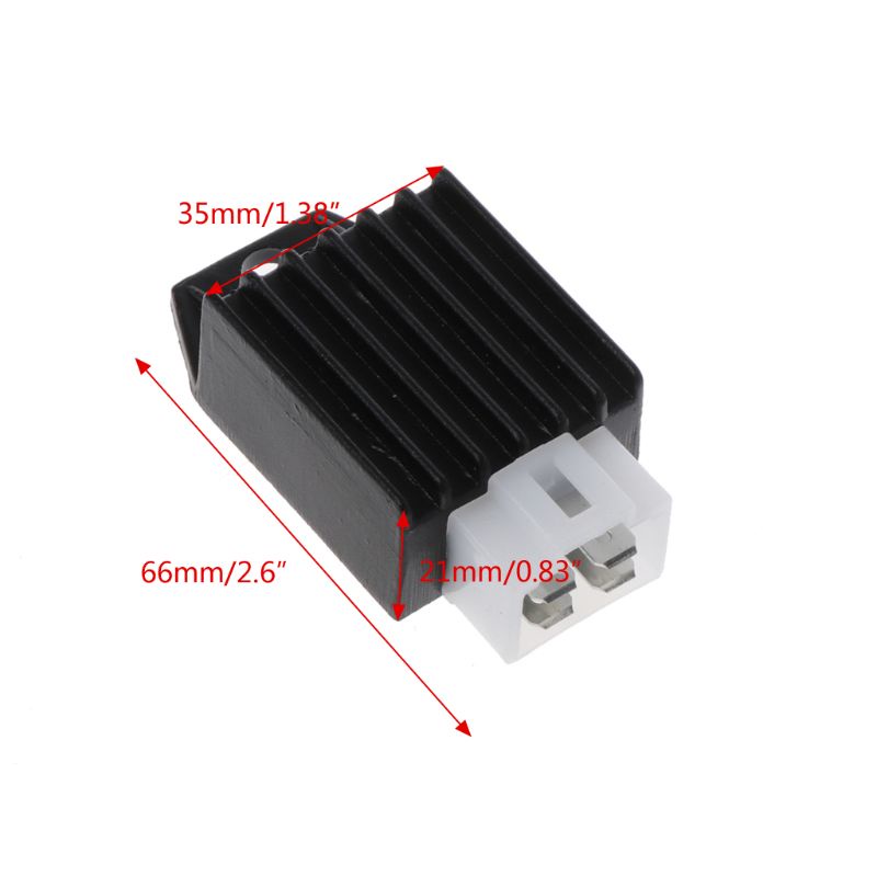 Bộ Chỉnh Lưu Điện Áp 4 Dây mm 4 Dây Chuyên Dụng Cho ATV Dirt Pit Bike Moped Scooter