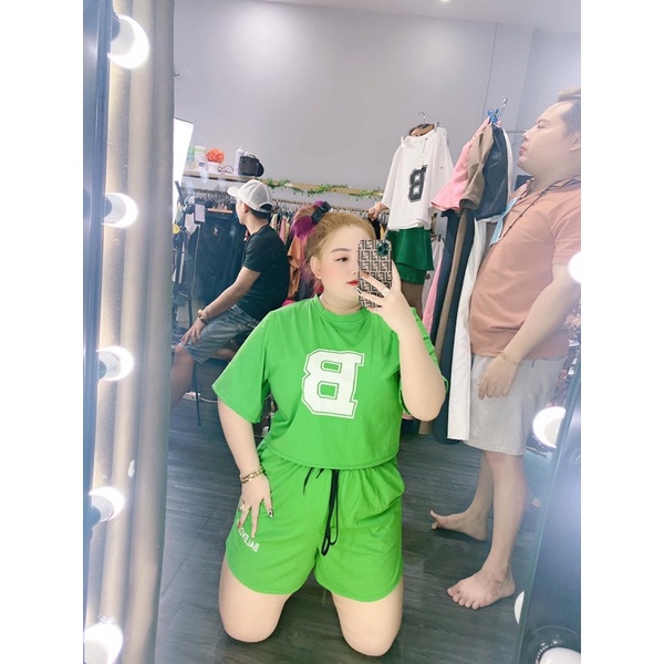 ✨✨SET CHỮ B IN CROPTOP ✨✨