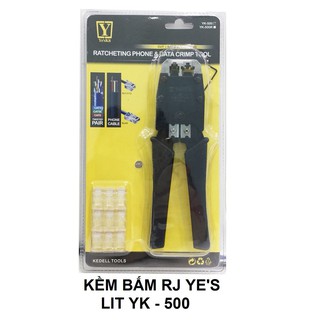 Kìm bấm mạng RJ45/RJ11 Ye'skit YK500