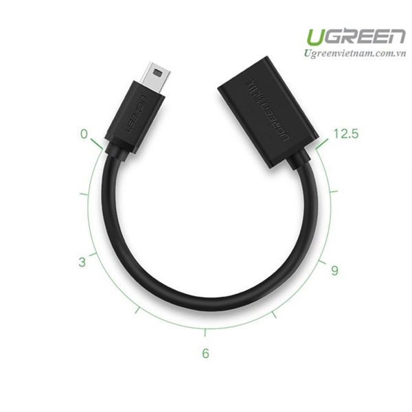 Cáp OTG Mini USB 2.0 Ugreen 10383 cao cấp