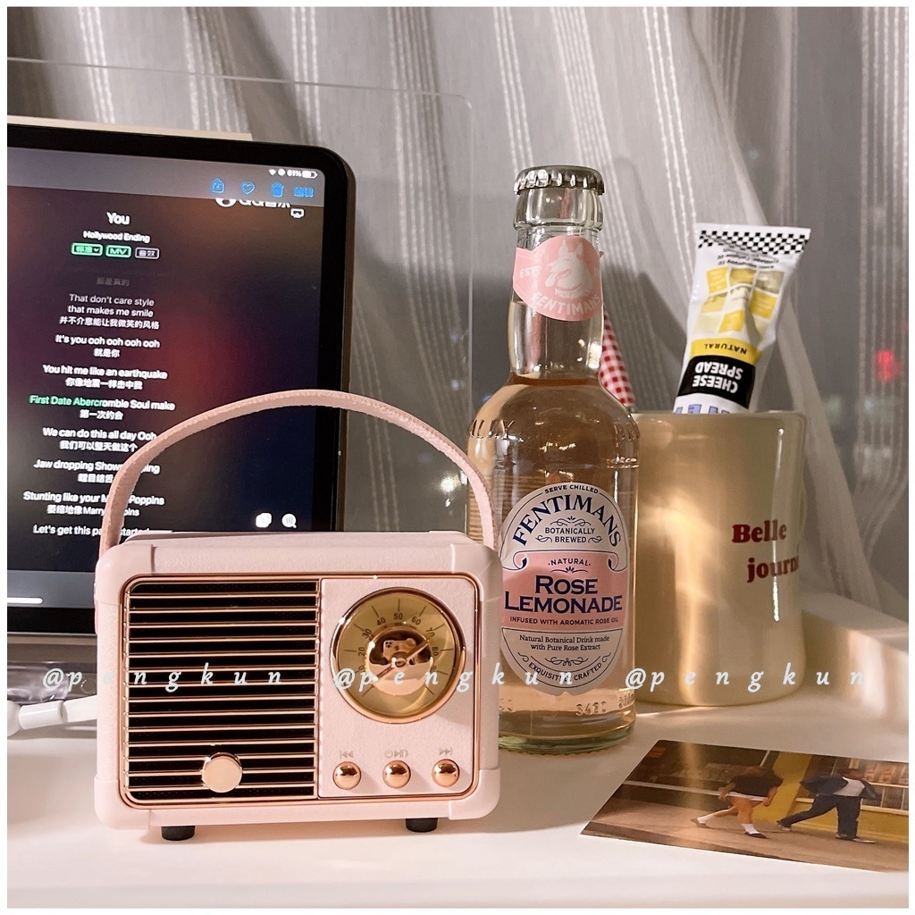 Loa Bluetooth Không Dây Âm Thanh Siêu Trầm Chất Lượng Cao Phong Cách Bắc Âu Sang Trọng