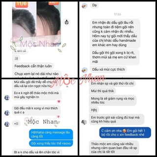 Cặp dầu gội/ xã dược liệu