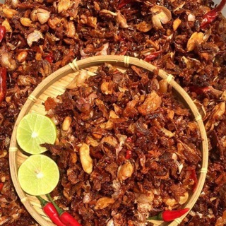 Khô bò cháy tỏi lý sơn ( 500 g )