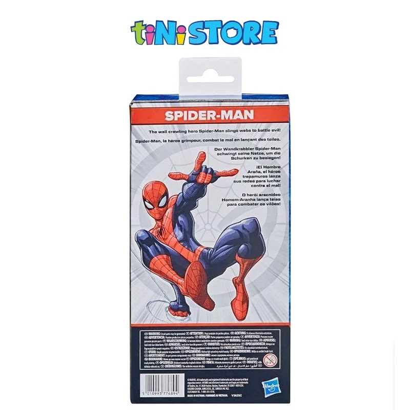 [Mã BMBAU50 giảm 7% đơn 99K] Đồ chơi bé trai Hasbro mô hình nhân vật Spider-man 24cm F0780