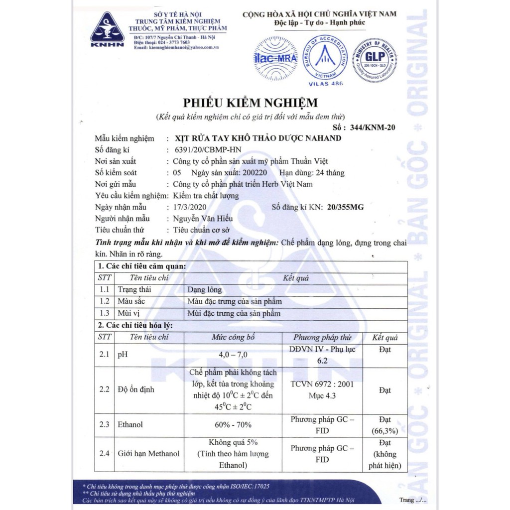 Xịt Rửa Tay Khô Thảo Dược NAHAND - NemBeBé | BigBuy360 - bigbuy360.vn
