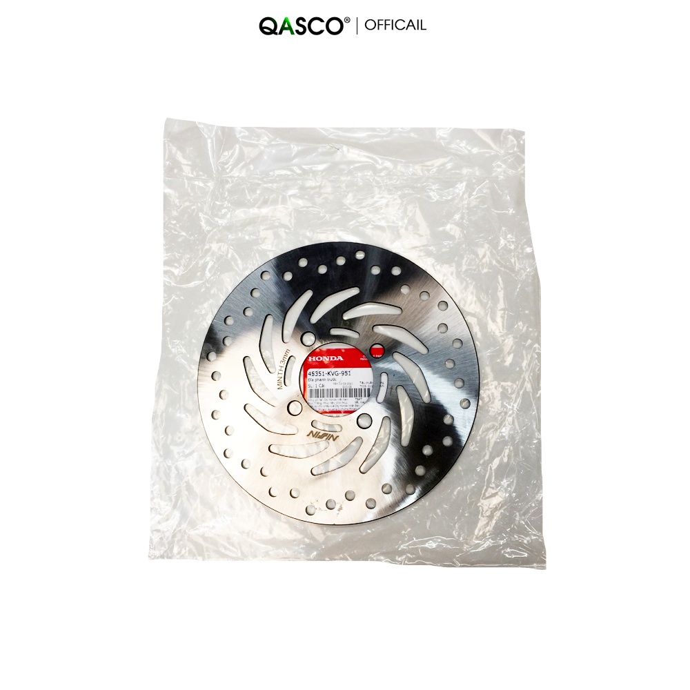 Đĩa phanh trước HONDA Air Blade 110 chế cơ / 110 FI (đời 2007 đến 2011)  QA(45351KVG951) _( 7C 5M)