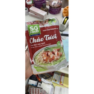 DATE MỚI - COMBO 4 GÓI CHÁO SG FOOD
