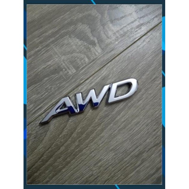 ⚡️𝐅𝐑𝐄𝐄 𝐒𝐇𝐈𝐏 𝟓𝟎𝐊⚡️ Logo kim loại AWD 2 kiểu cho xe mazda