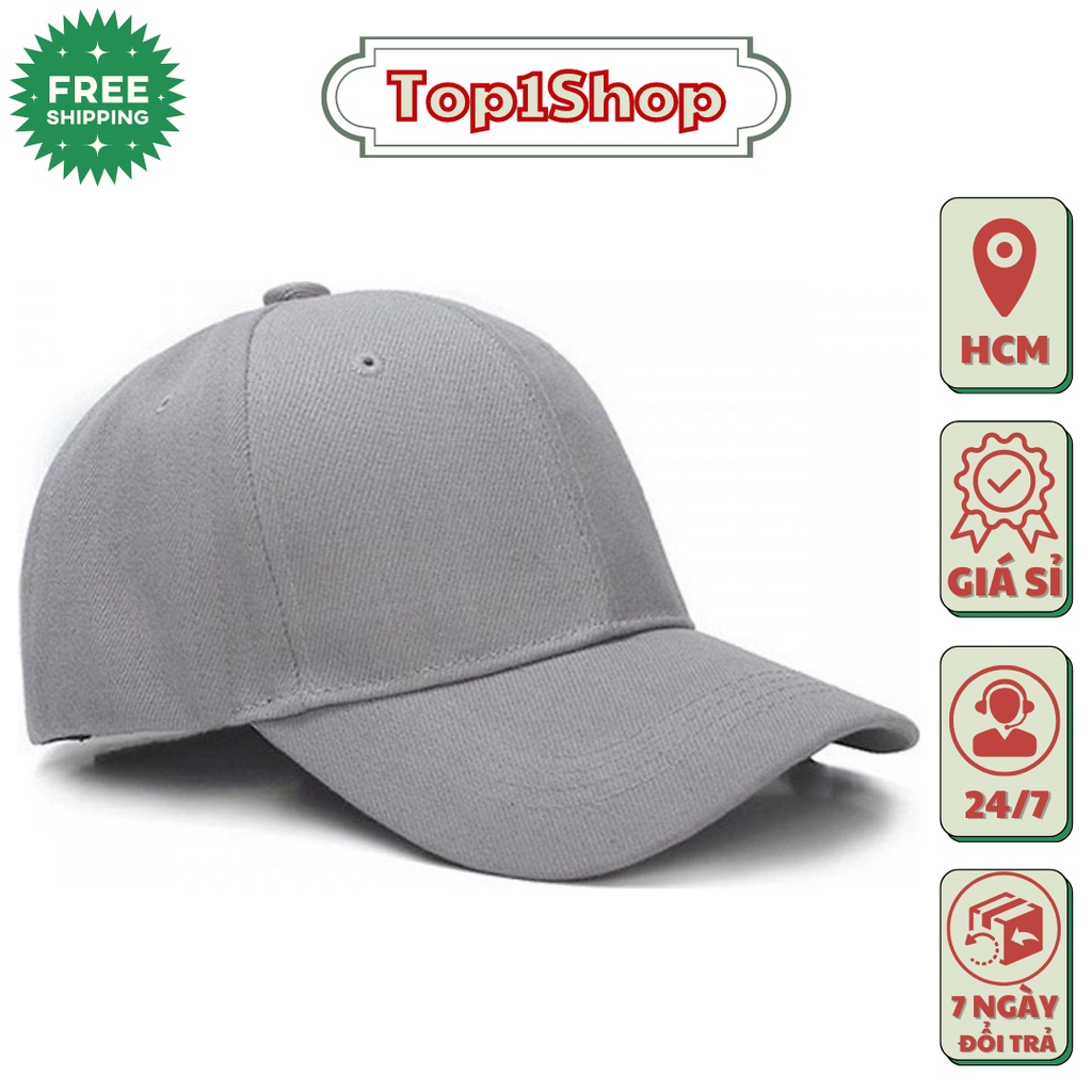 Mũ Lưỡi Trai Chất Kaki Thoáng Mát Thời Trang Nam Nữ Phong Cách nón kết cá tính