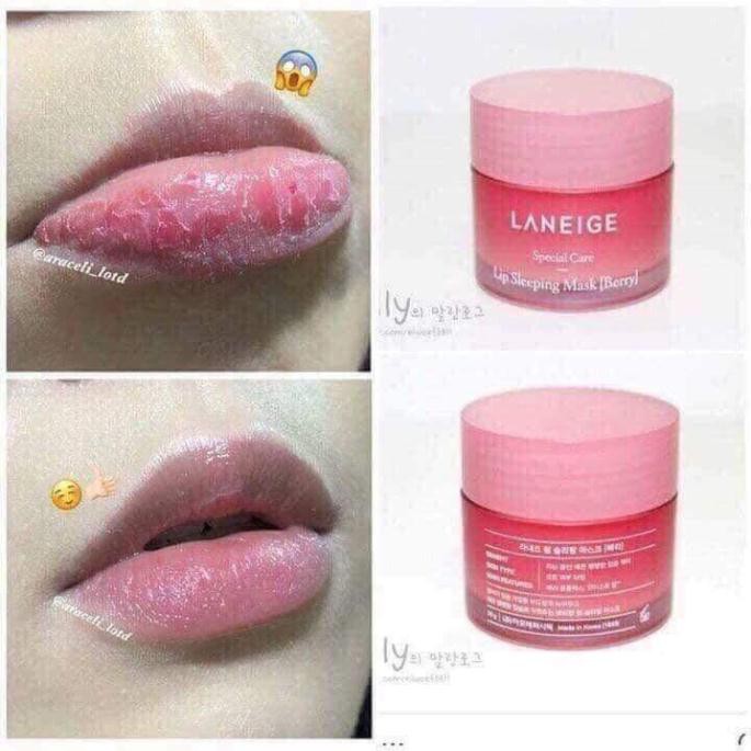 [CHÍNH HÃNG] Mặt Nạ Ngủ Môi LANEIGE Lip Sleeping Mask 20g FULLSIZE