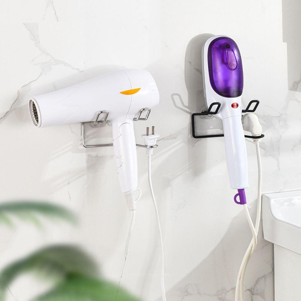 Giá Treo Máy Sấy Tóc Gắn Tường Không Cần Khoan Chống Ẩm Tiện Dụng