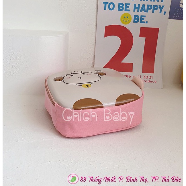 🎒🐑  Balo nắp vuông cho bé trai/ bé gái