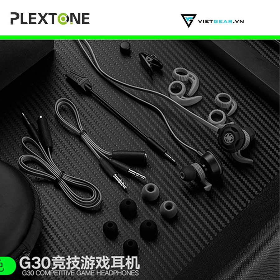 Tai nghe Plextone G30 có micro, chất lượng cao, full phụ kiện