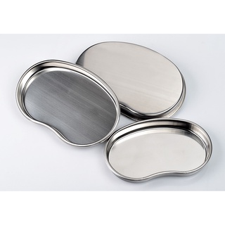 Khay inox  [Tặng quà + Freeship] 💝 Hạt đậu đựng dụng cụ phun xăm hoặc spa