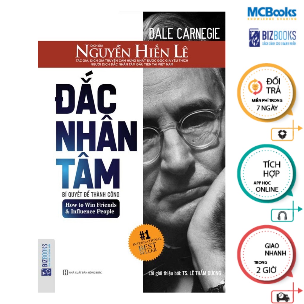 [Mã LIFEMALL995 giảm 10% đơn 99K] [Mã LTDEC giảm 50K đơn 150K] Sách - Đắc Nhân Tâm