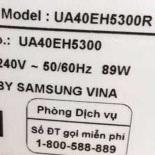 Bo mạch xử lý 40Eh5000, 40Eh5300, UA40EH5000, UA40EH5300